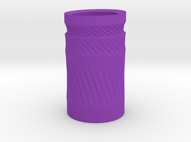Simple cup 2 in Purple Processed Versatile Plastic
