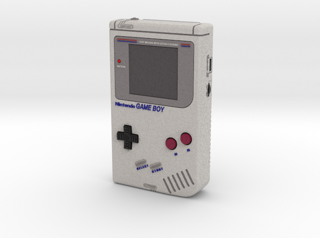 1:6 Nintendo Gameboy (Off) in Full Color Sandstone