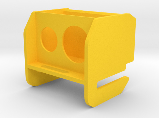 TBS-Caipirinha Xaomi Yi Camera Pod in Yellow Processed Versatile Plastic