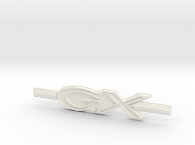 Immortan Joe "GX" Shin Badge / Emblem in White Processed Versatile Plastic