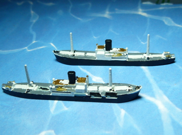 German Auxiliary Cruiser HSK Komet 1/2400  in Tan Fine Detail Plastic