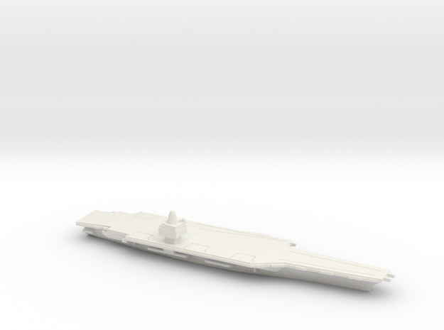 USS CVN-65 Enterprise (1962), 1/3000 in White Natural Versatile Plastic