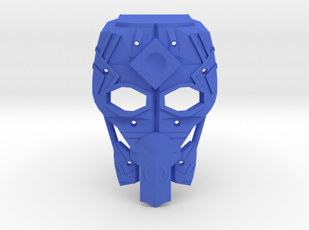Mask of Intangibility V2 in Blue Processed Versatile Plastic