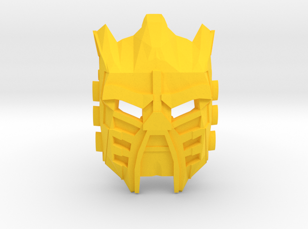 Movie Edition: Mask Of Light in Yellow Processed Versatile Plastic