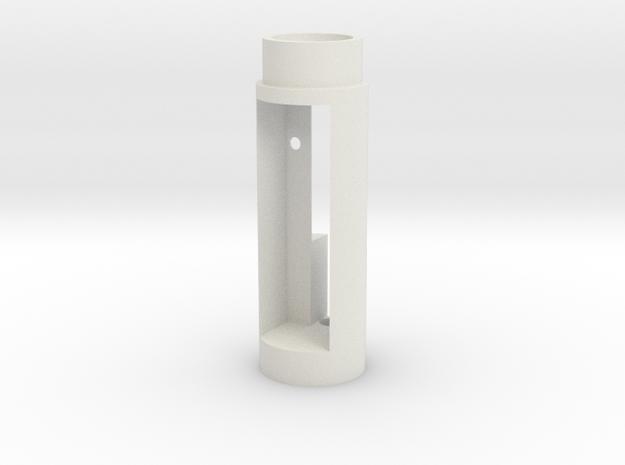 Consular 18500 Modified Keystone Prizm in White Natural Versatile Plastic