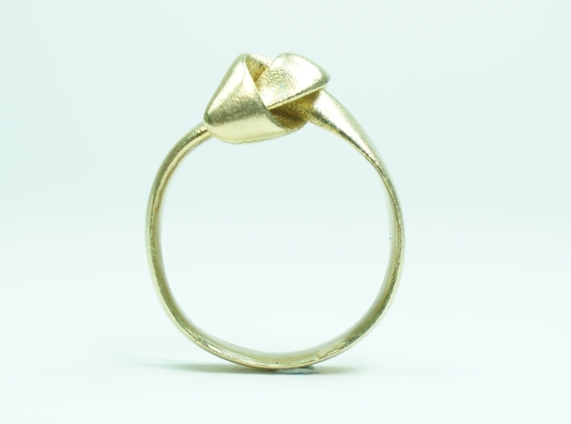 Knot Ring - Size 8 in Natural Brass