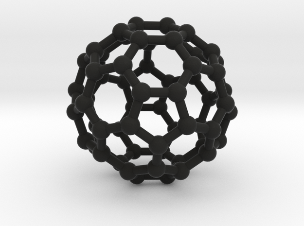 Fullerene in Black Natural Versatile Plastic