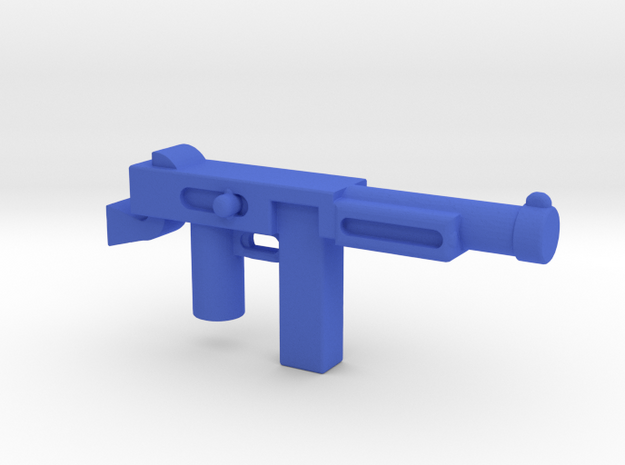 Thompson Gun in Blue Processed Versatile Plastic