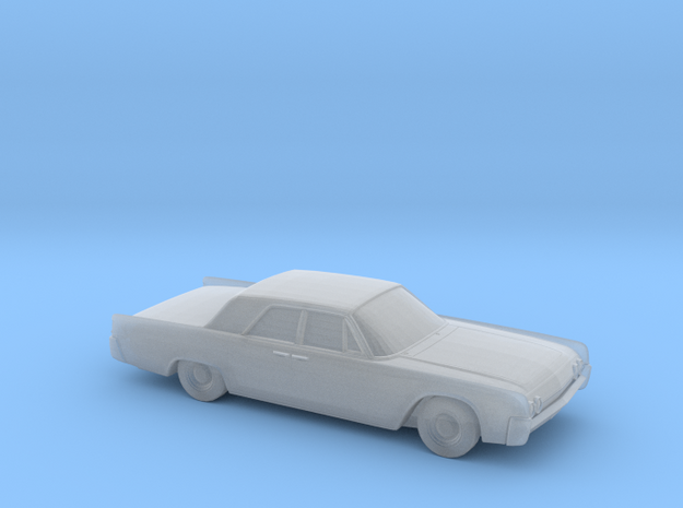 1/120 1962 Lincoln Continental Sedan in Smooth Fine Detail Plastic