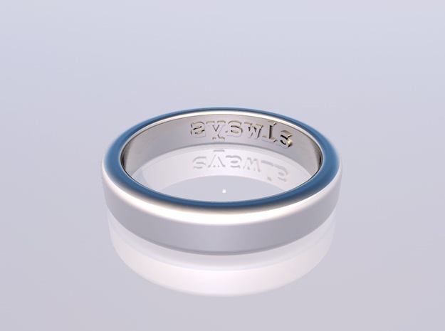Always Ring - US Size 6 in Polished Silver