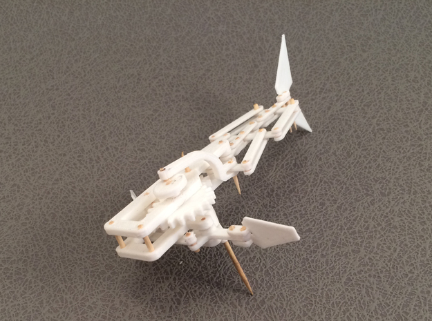 RIGEL MODEL KIT in White Natural Versatile Plastic