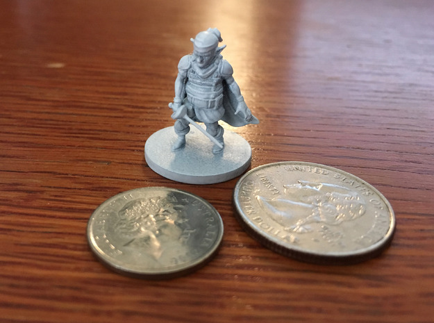 Deep Gnome Rogue in Smooth Fine Detail Plastic