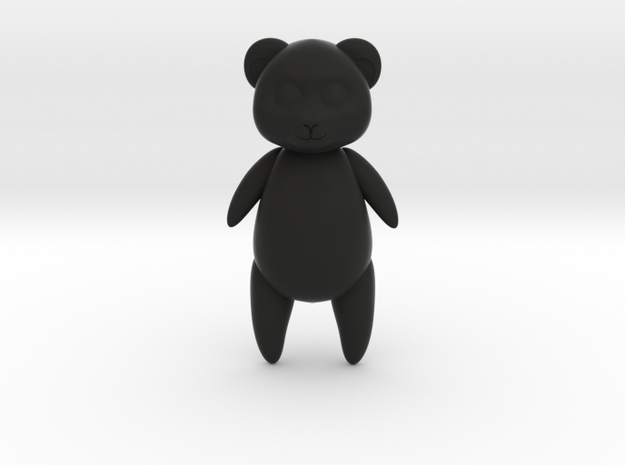 Baby Bear in Black Natural Versatile Plastic