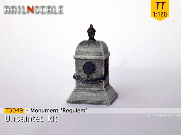 Monument Requiem (TT 1:120) in Tan Fine Detail Plastic