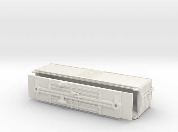 PRR X29B N Scale Coarse Details Just Model in White Natural Versatile Plastic