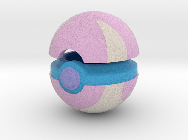 Pokeball (Heal) in Full Color Sandstone