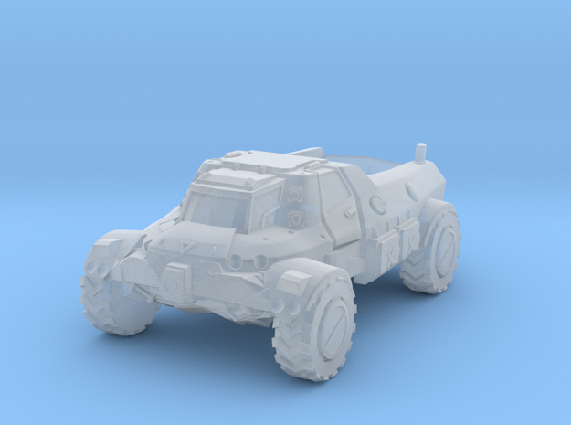 Utility Truck in Smooth Fine Detail Plastic