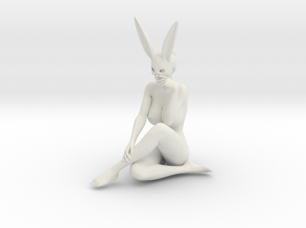 Bunny lady 010 1/10 in White Natural Versatile Plastic