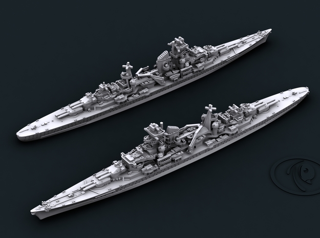 1/1800 KM CA Prinz Eugen [1942] in White Natural Versatile Plastic