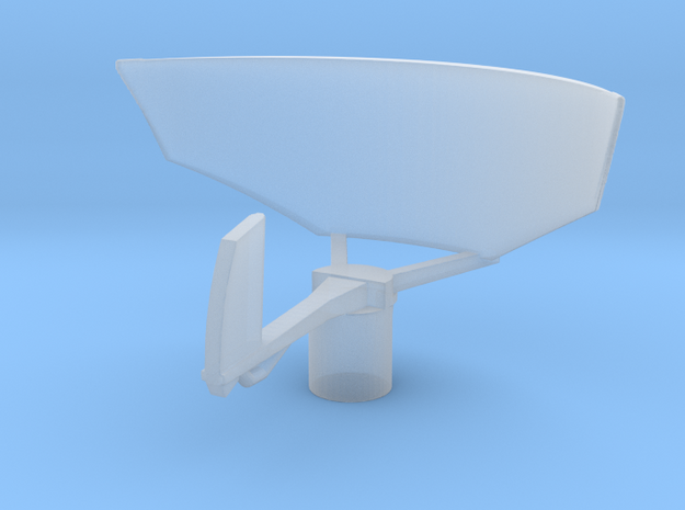 1/96 Scale SPS-12 Radar in Smooth Fine Detail Plastic
