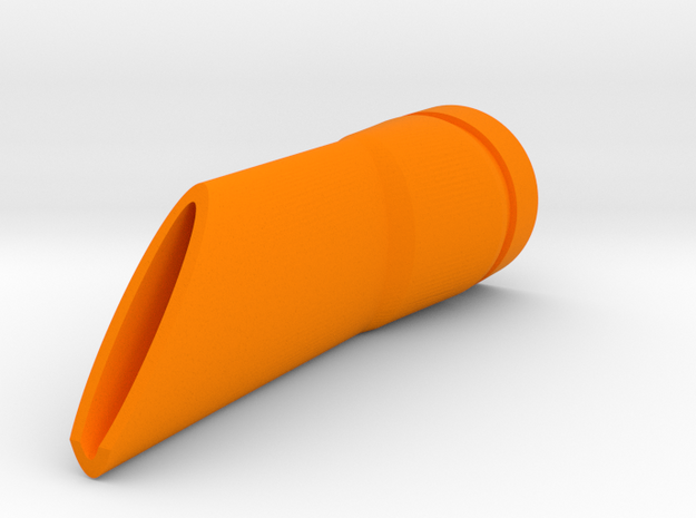 Dyson Connector 10mm wide nozzle in Orange Processed Versatile Plastic