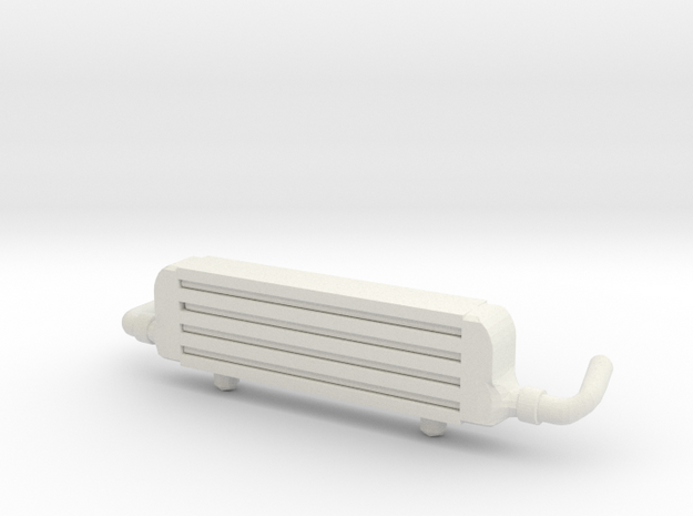 Front Mount Intercooler for Hot Wheels Cars in White Natural Versatile Plastic