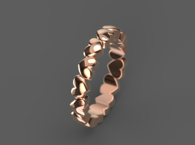 Stackable "Throbs" Ring