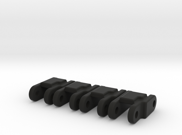 Shackles For Leaf Spring 4x in Black Natural Versatile Plastic