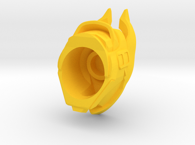Osiris Bull Helm in Yellow Processed Versatile Plastic