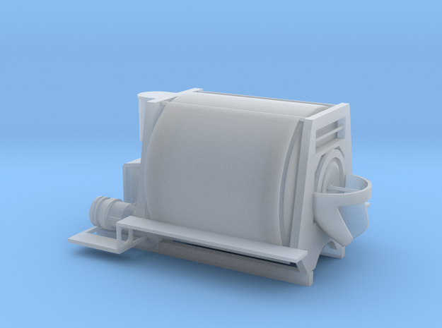 HO scale Horizontal Drum Transit Mixer in Smooth Fine Detail Plastic