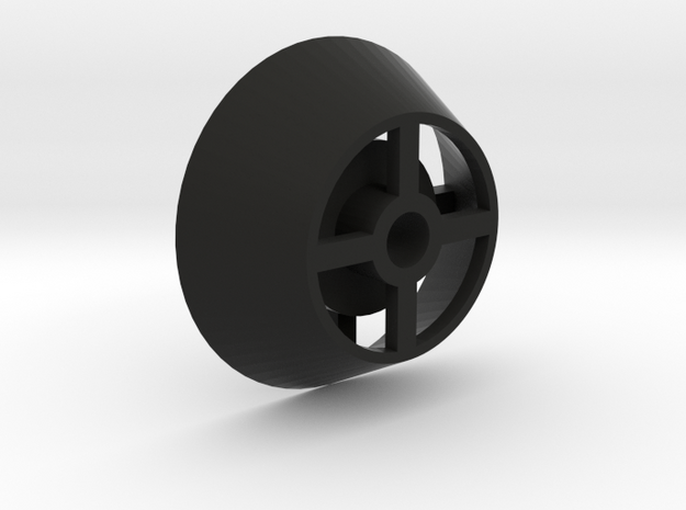 Roll Holder Filament in Black Natural Versatile Plastic