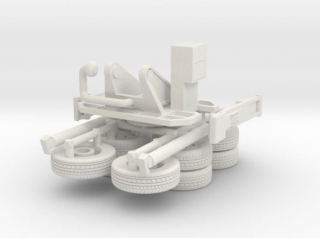1/87 Seagrave MII Aerialscope Tower Ladder parts in White Natural Versatile Plastic