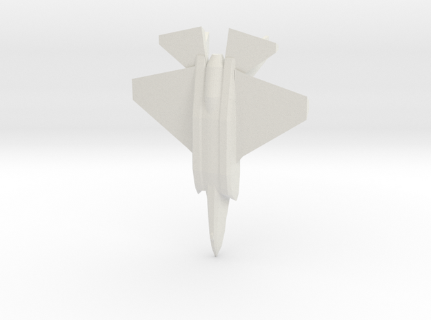 1/144 F-35D in White Natural Versatile Plastic