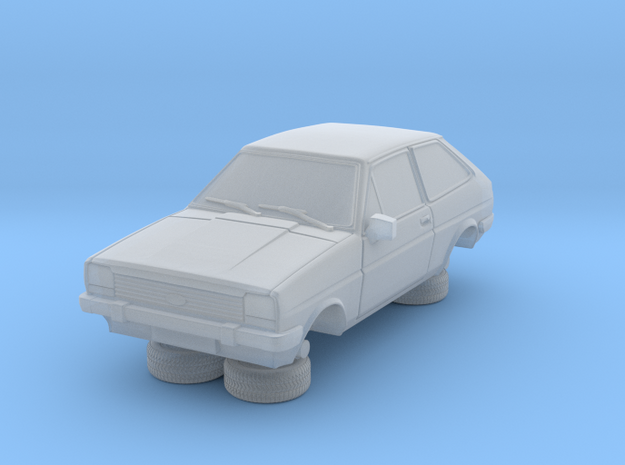 1-76 Ford Fiesta Mk1 Standard in Smooth Fine Detail Plastic