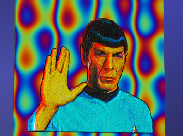 Spockish s in Full Color Sandstone