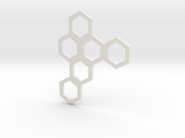 Hive Mind (Piece 8) in White Natural Versatile Plastic