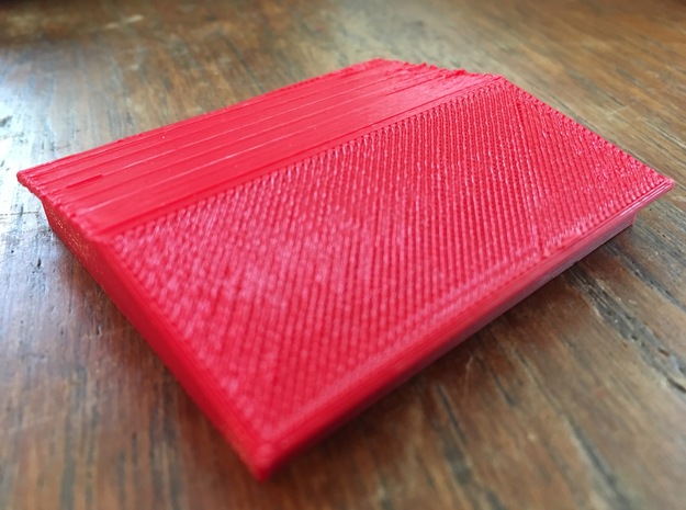 Hive Cover Sloped in Red Processed Versatile Plastic