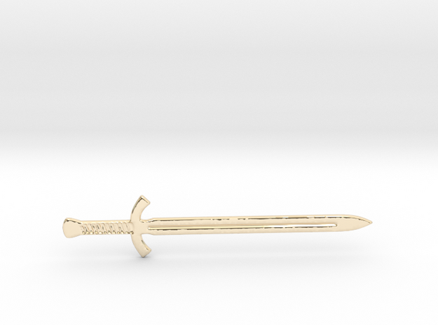 Martini Pick Broadsword Precious ONLY in 14K Yellow Gold