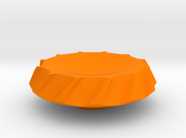 BroConcepts Cap 1 in Orange Processed Versatile Plastic