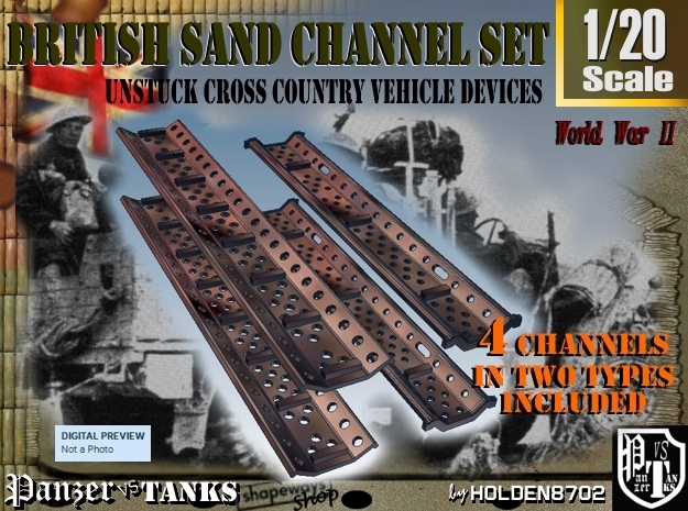 1-20 British Sand Channel Set