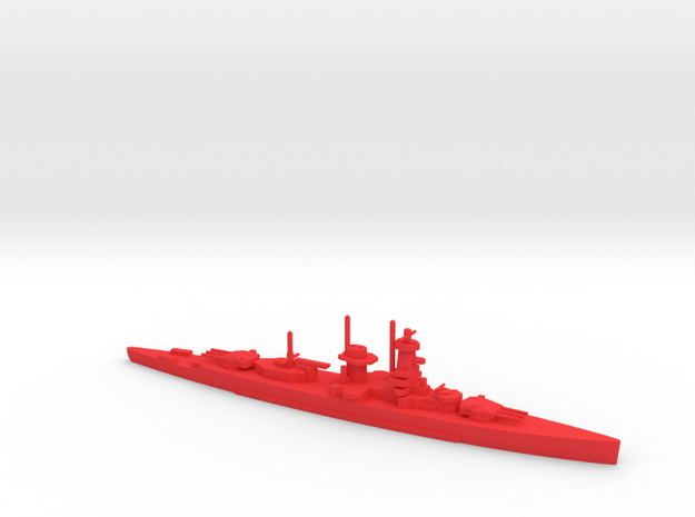 1/1200 Graf Spee in Red Processed Versatile Plastic