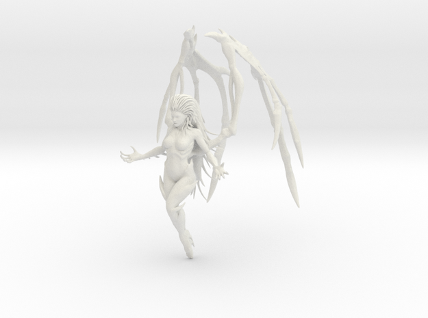1/12 Queen of Blades Kerrigan (Hi-Poly Detailed) in White Natural Versatile Plastic