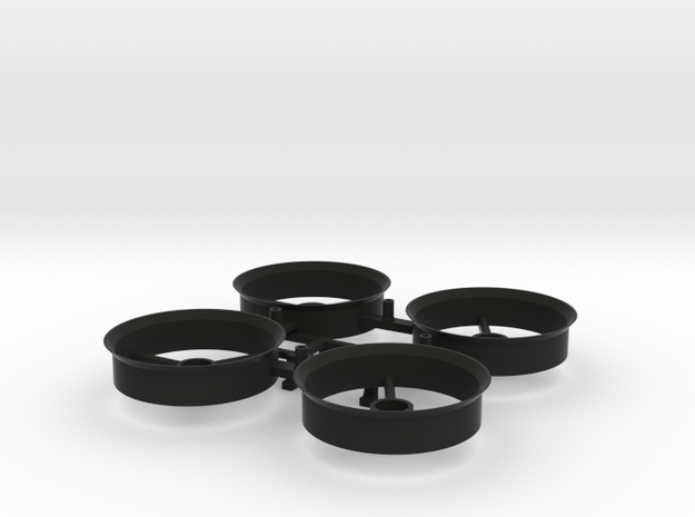 STRONG INDUCTION FRAME - FITS INDUTRIX® FPV in Black Natural Versatile Plastic
