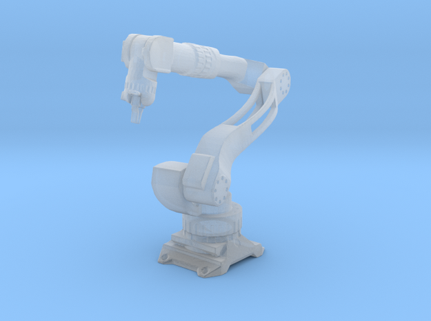 1/24 Desktop Robotic Arm for Diorama in Smooth Fine Detail Plastic