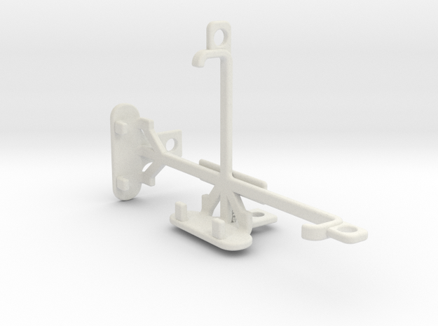 alcatel Pixi First tripod & stabilizer mount in White Natural Versatile Plastic