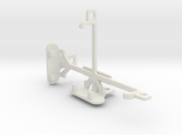 Yezz Andy 3.5E2I tripod & stabilizer mount in White Natural Versatile Plastic