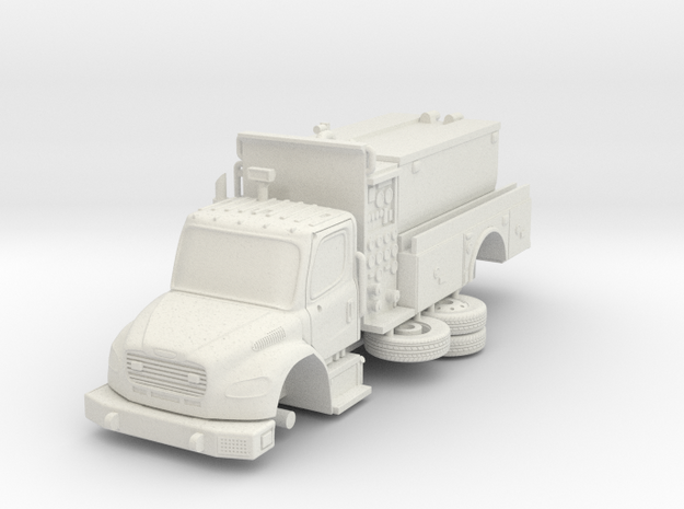 1/64 FDNY Seagrave Foam tanker in White Natural Versatile Plastic: 1:64