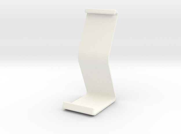 Ipad Stand V1 in White Processed Versatile Plastic