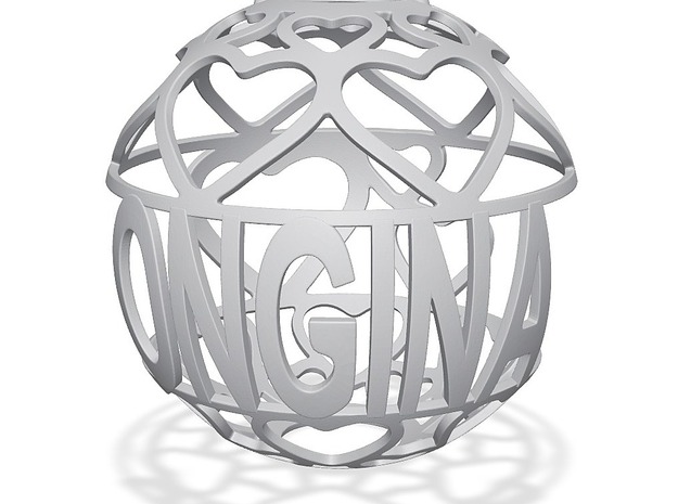 Ongina Lovaball in White Processed Versatile Plastic