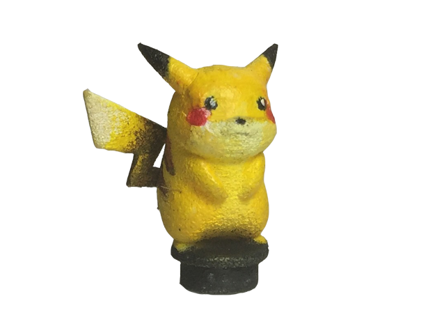 Custom Pikachu Inspired Figure for Lego
